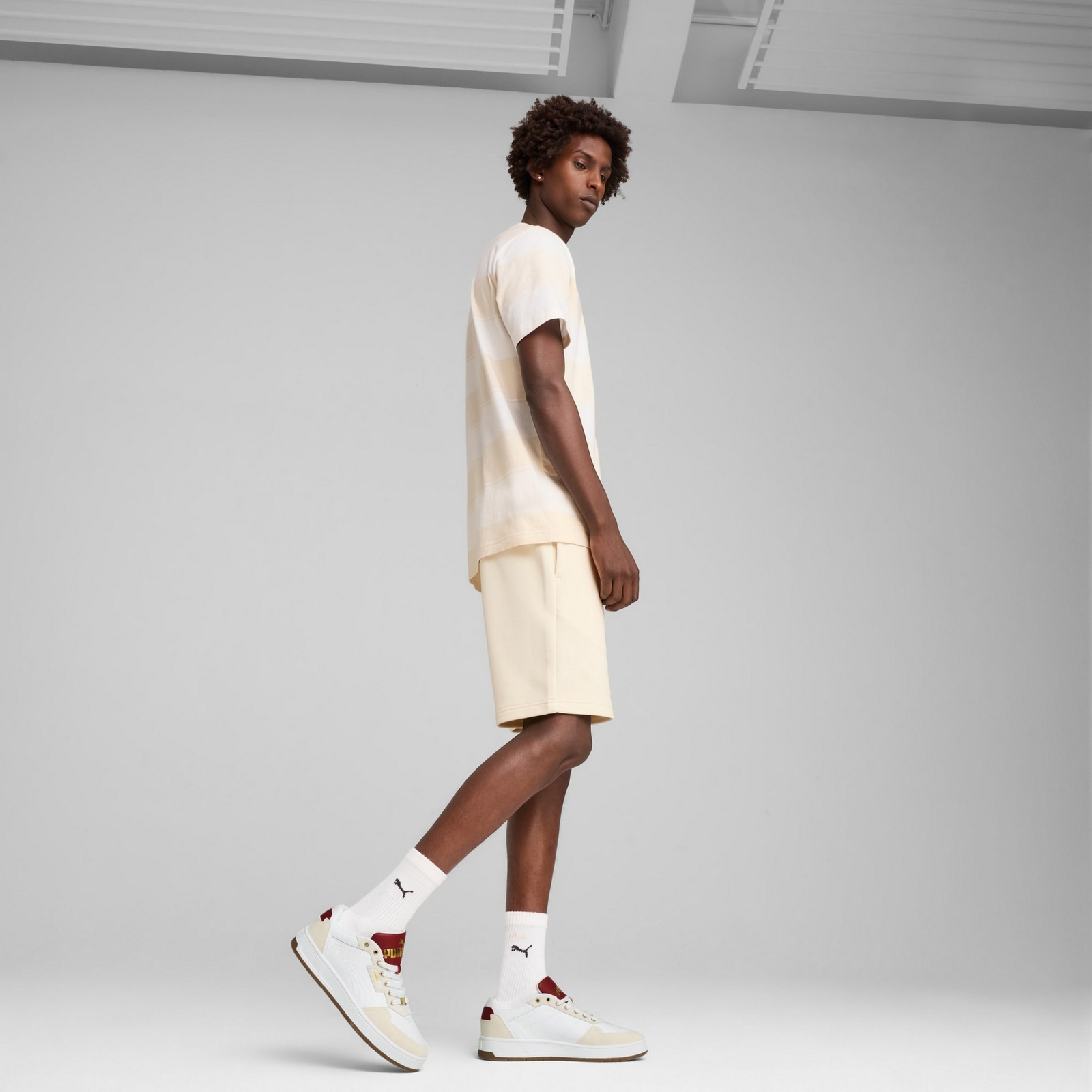 Spodenki m�skie Puma CLASS 8" TR be�owe 68465387