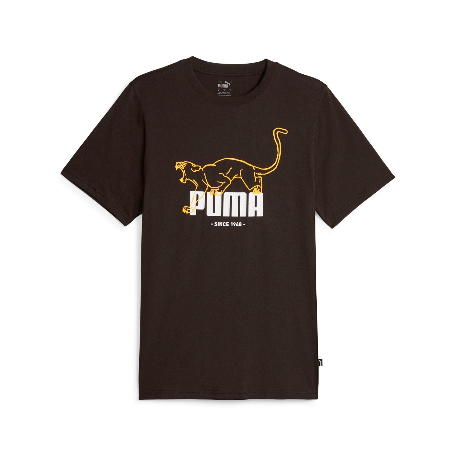Koszulka mska Puma GRAPHICS ANIMAL czarna 67719001