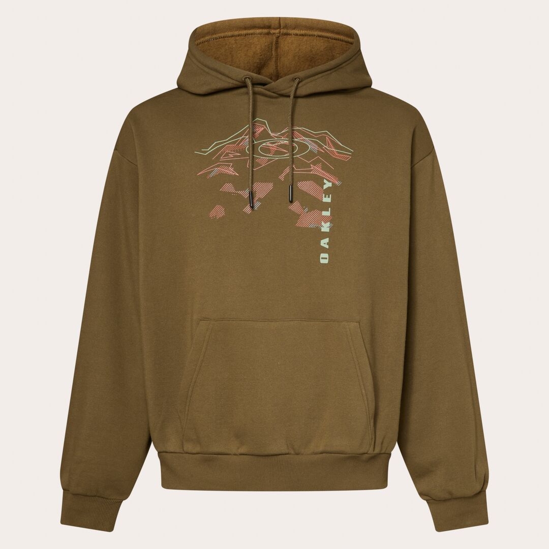 Bluza z kapturem męska Oakley MTN RIDGE brązowa FOA407909-7CE