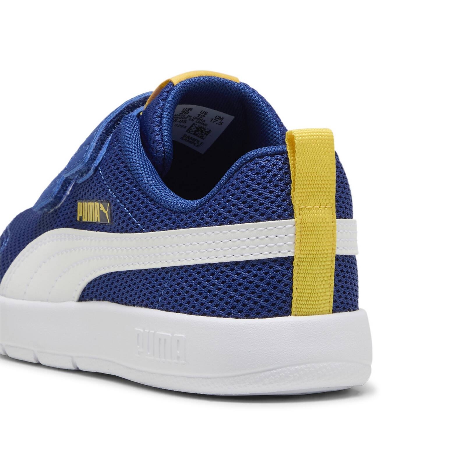 Buty sportowe chopice Puma COURTFLEX V3 MESH PS niebieskie 39808505