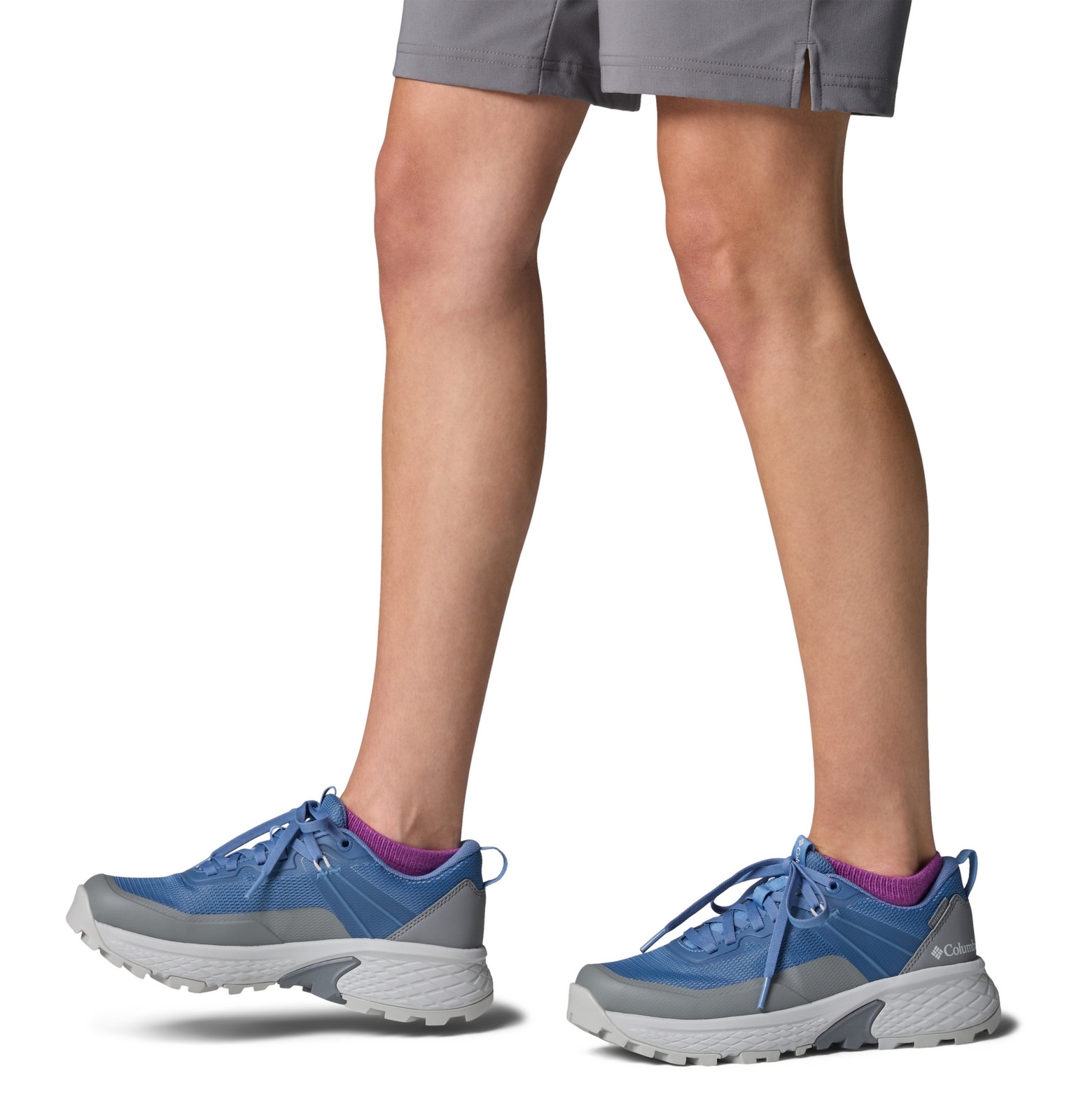 Buty trekkingowe damskie Columbia TELLURIX PEAK WP niebieskie 2165001456