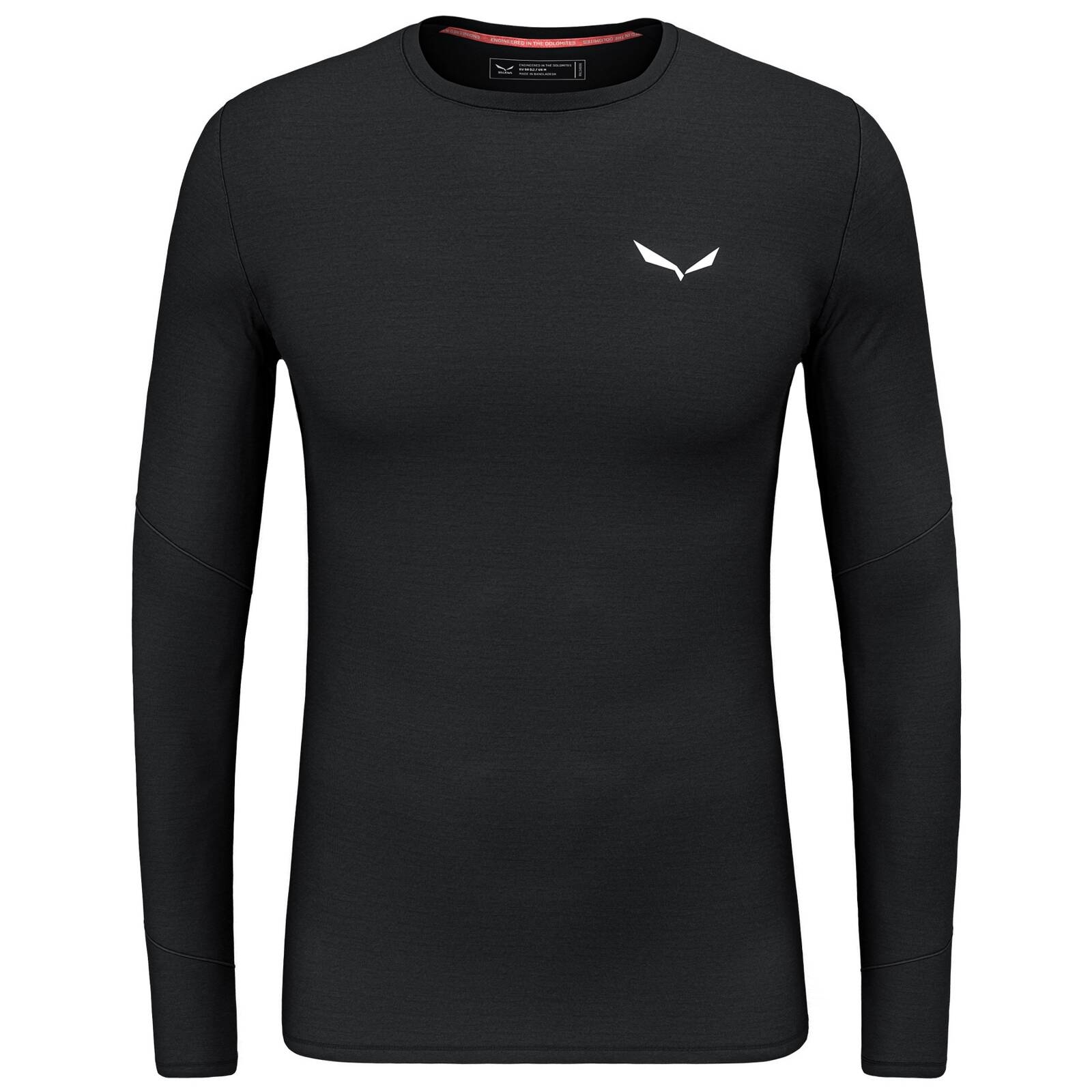 Longsleeve treningowy mski Salewa CRISTALLO WARM czarny 00-0000028205_0911