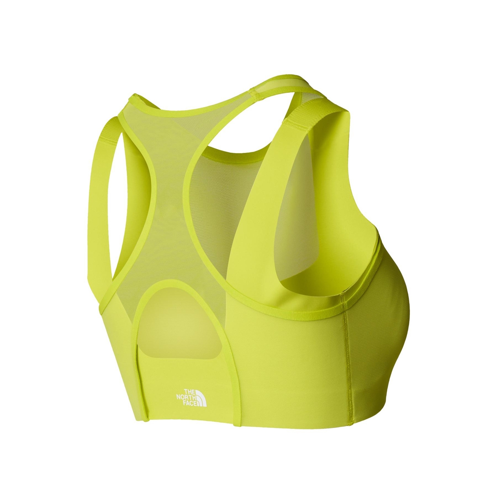 Stanik sportowy damski The North Face REFINA żółty NF0A891KJE3