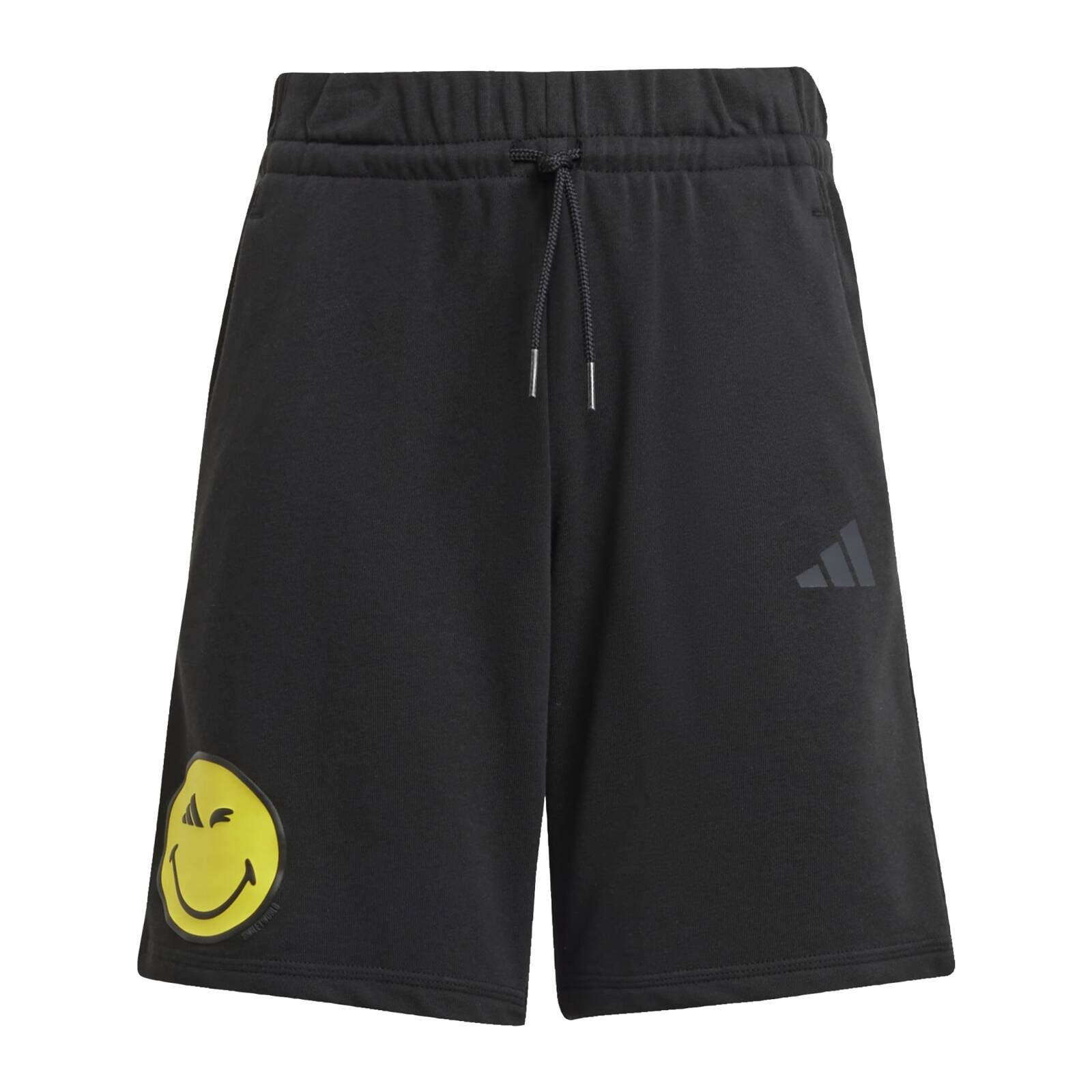 Szorty dziecice adidas SMILEYWORLD czarne JJ3074