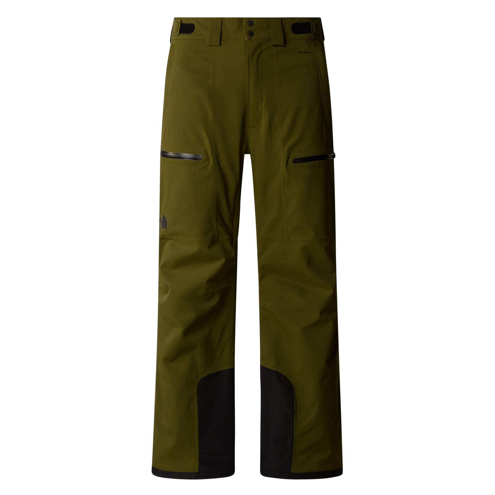 Spodnie narciarskie mskie The North Face CHAKAL zielone NF0A87Y7PIB