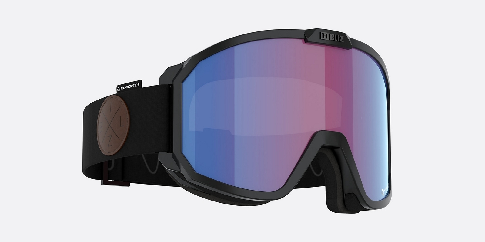 Gogle narciarskie unisex Bliz RAVE czarne 0ZG8002-03