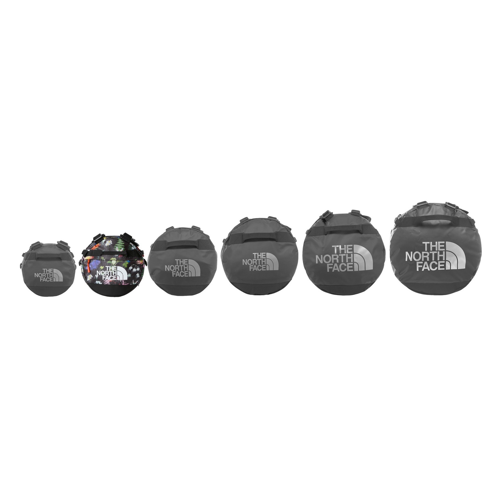 Torba podróżna unisex The North Face BASE CAMP S wielokolorowa NF0A52STGIO