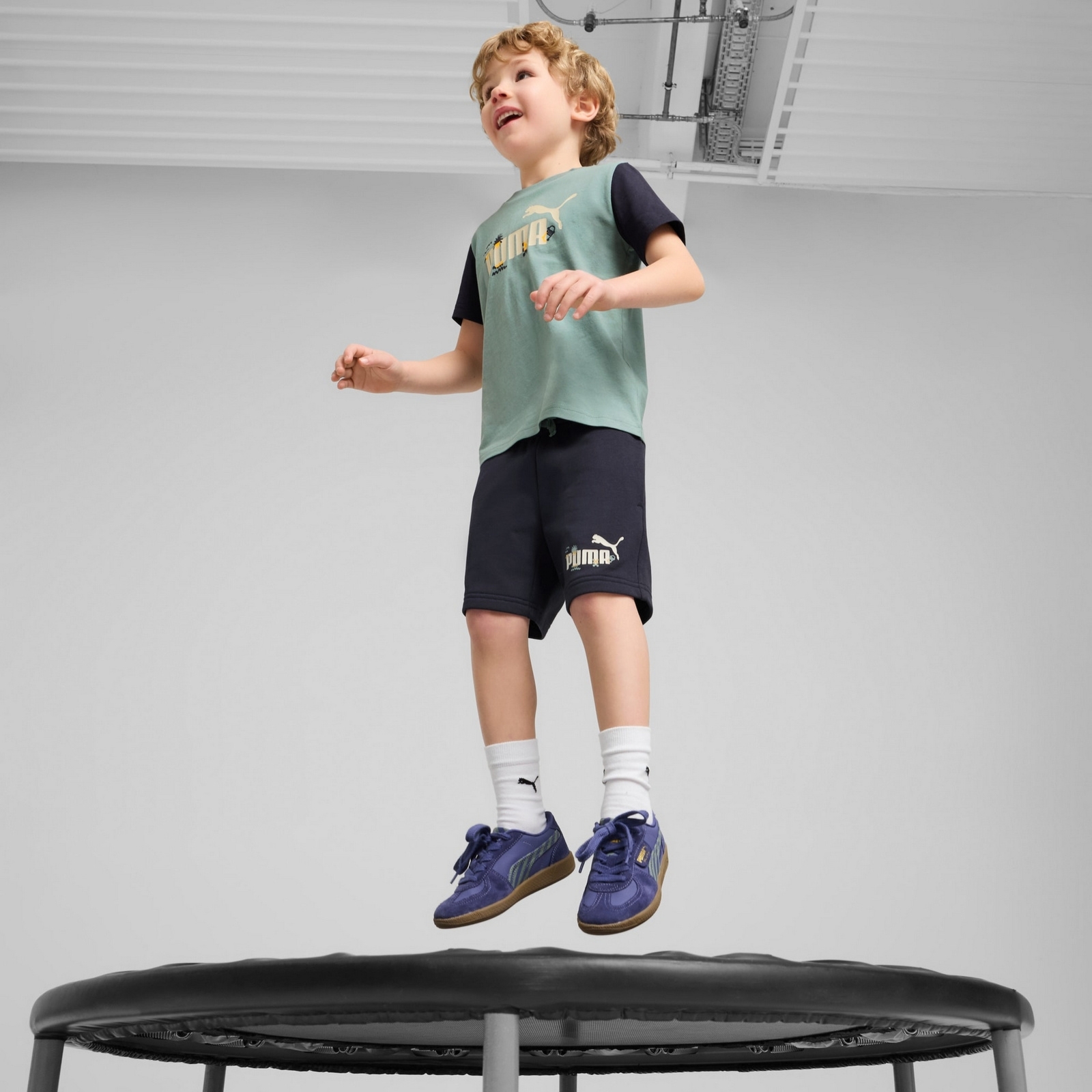 Spodenki ch�opi�ce Puma SANDY ADVENTURES TR PS granatowe 68514316