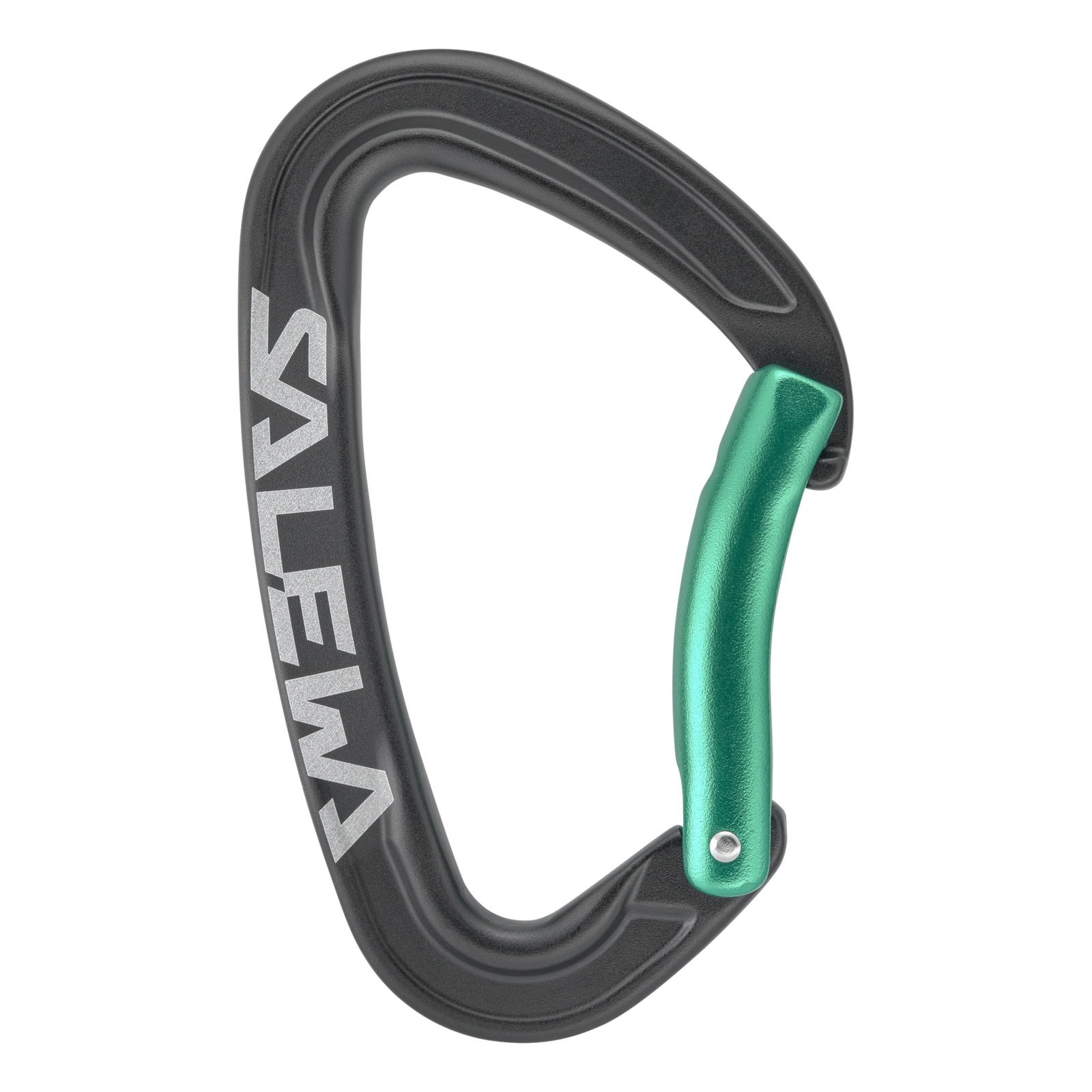 Karabinek wspinaczkowy unisex Salewa ORTLES BENT czarny 00-0000072007_9150