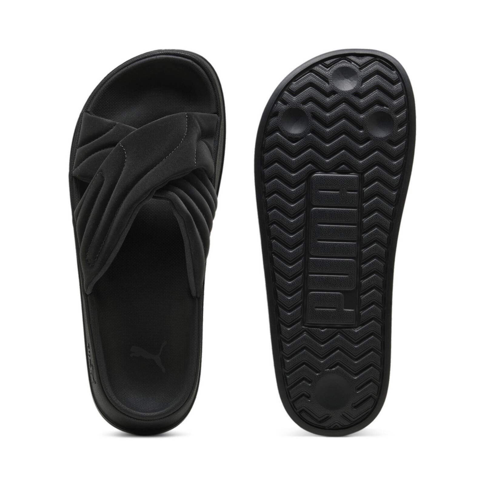 Klapki damskie Puma LEADCAT PLATFORM czarne 40034001