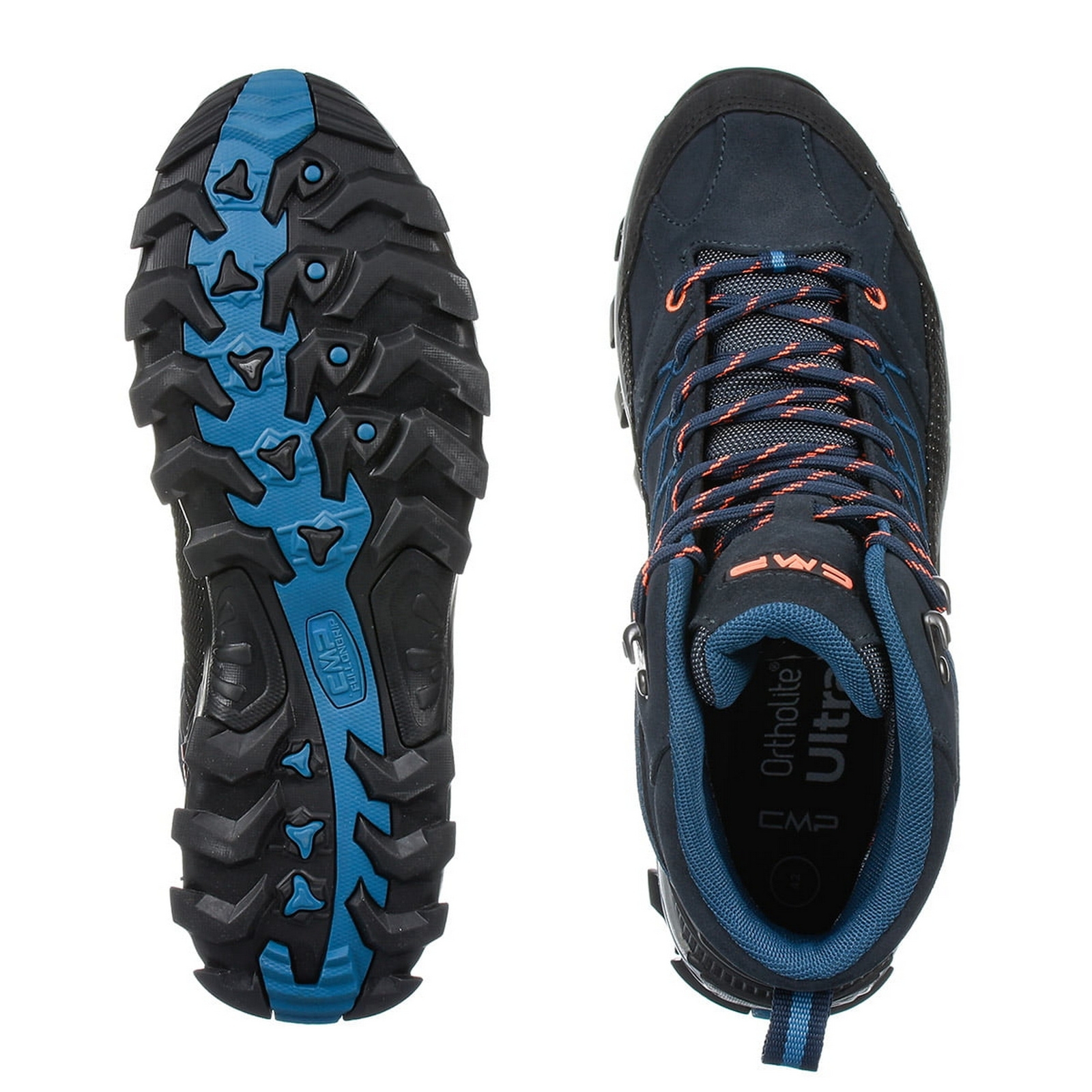 Buty trekkingowe mskie CMP RIGEL MID WP granatowe 3Q12947-27NM
