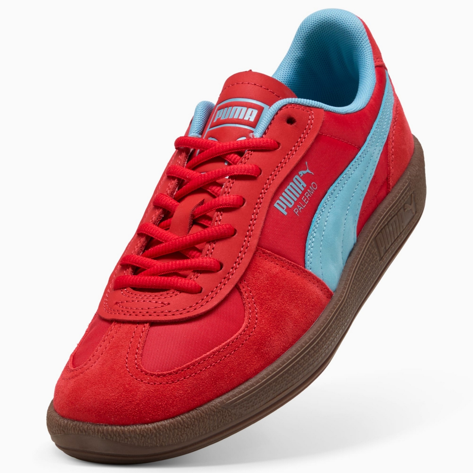 Buty sportowe damskie Puma PALERMO POP czerwone 40325701
