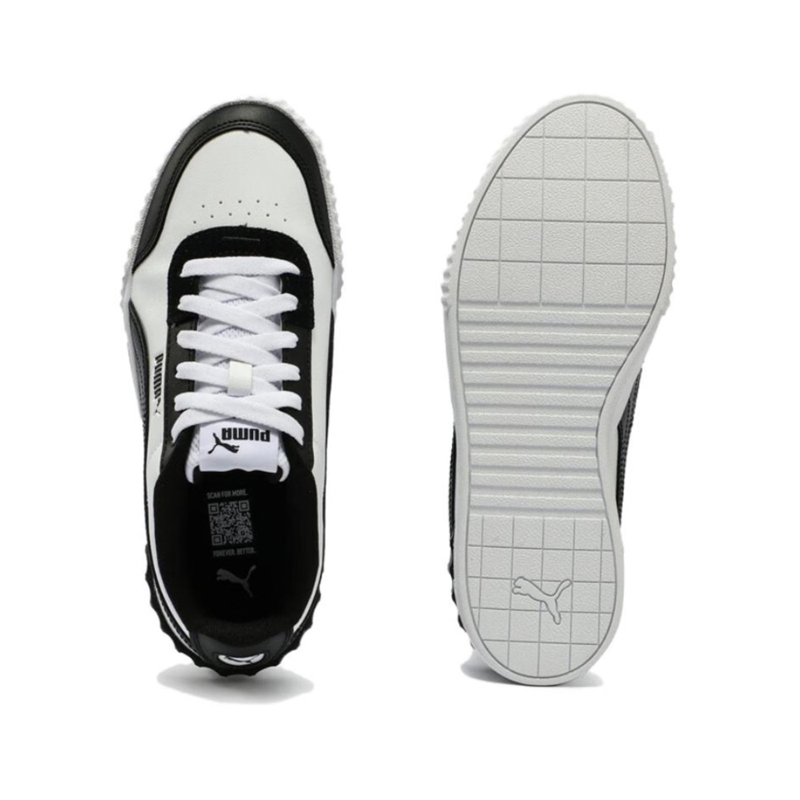 Buty sportowe damskie Puma CARINA LIFT biae 37303118