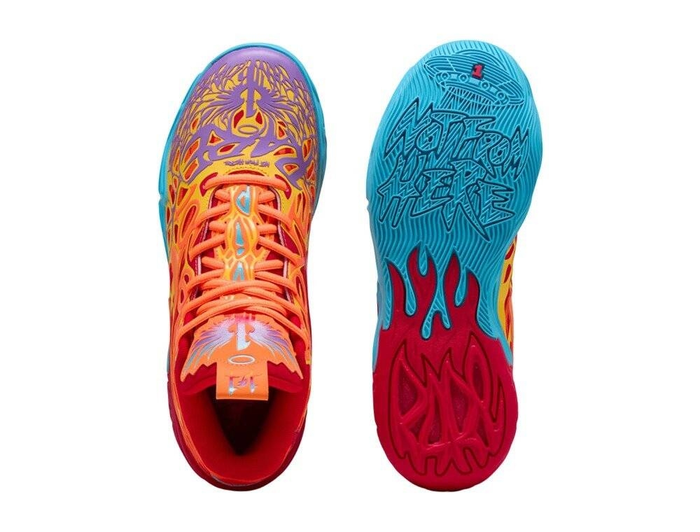 Buty do koszykwki mskie Puma MB.04 PHOENIX czerwone 31130801