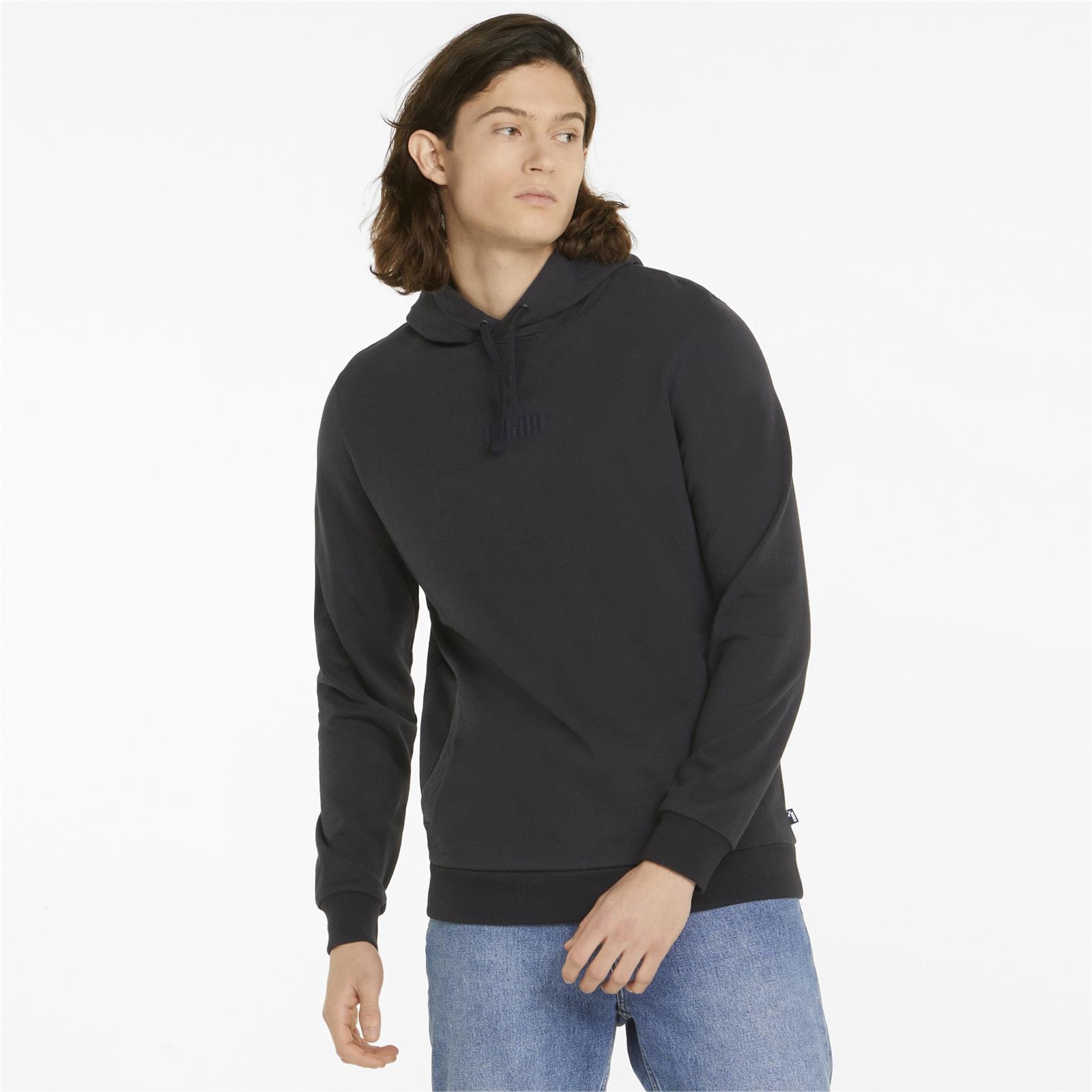 Bluza z kapturem mska Puma MODERN BASICS czarna 84741001