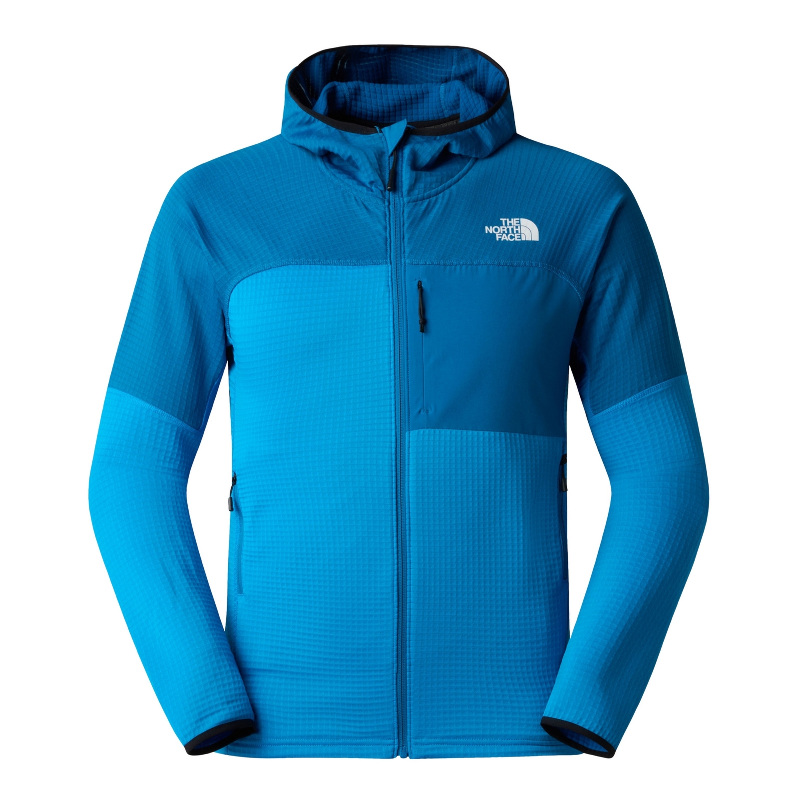 Bluza z kapturem m�ska The North Face POLARTEC POWERGRID STORMGAP niebieska NF0A8G2WWIV