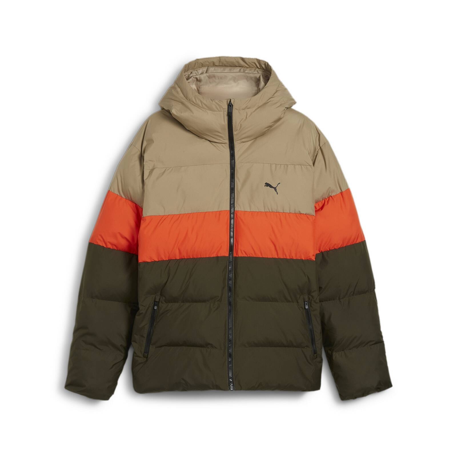 Kurtka z kapturem mska Puma POLY PUFFER wielokolorowa 62712370