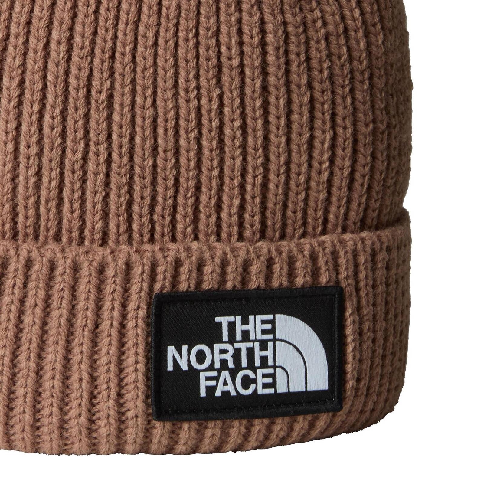 Czapka zimowa unisex The North Face LOGO BOX brzowa NF0A3FJX6IH