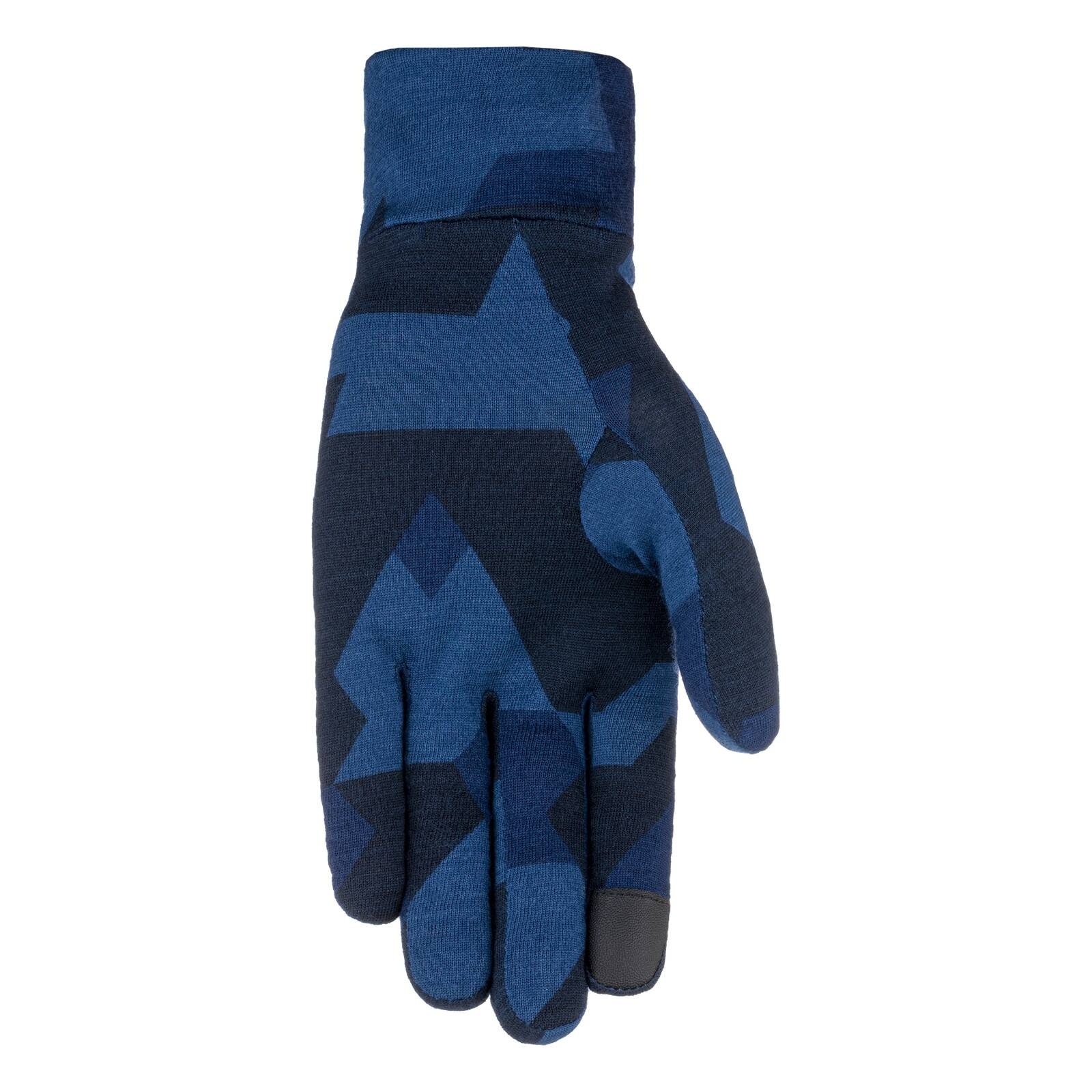 Rkawiczki unisex Salewa CRISTALLO LINER niebieskie 00-0000028214_3938