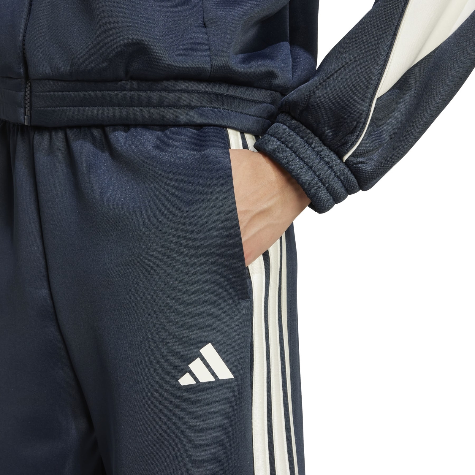 Spodnie dresowe damskie adidas STADIUM granatowe JW0534