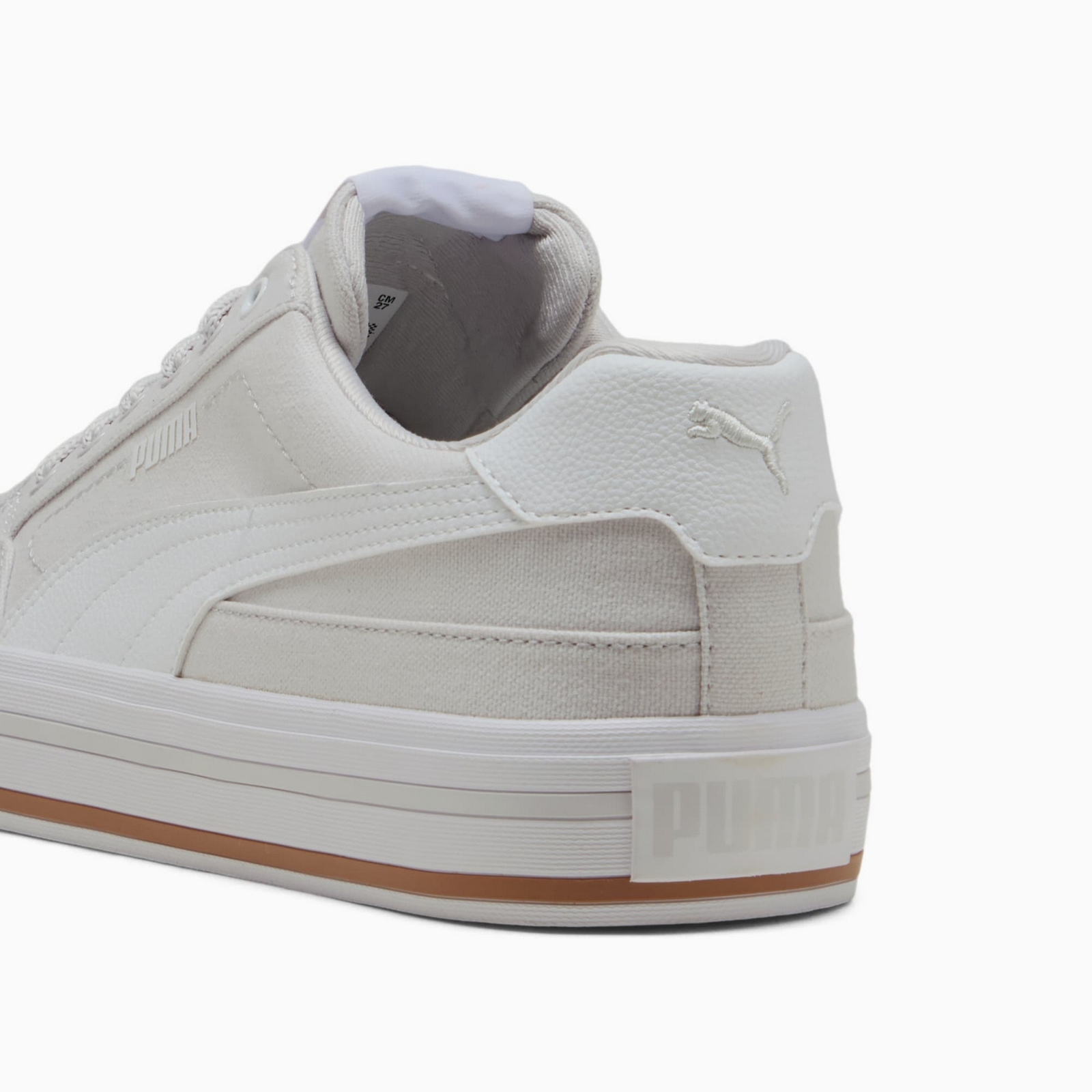 Buty sportowe damskie Puma COURT CLASSIC VULC FS szare 39635319