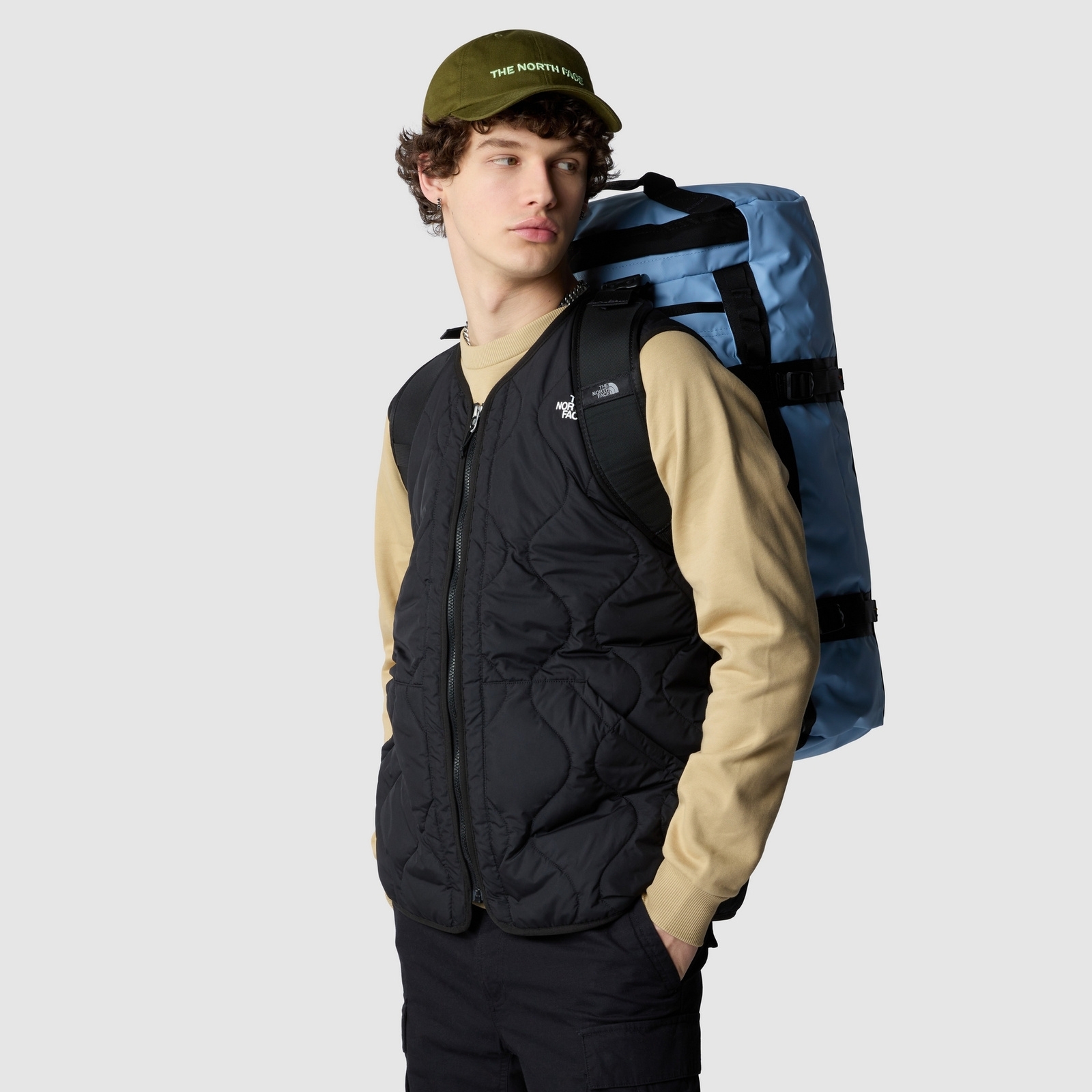 Torba unisex The North Face BASE CAMP DUFFEL M niebieska NF0A52SATOJ
