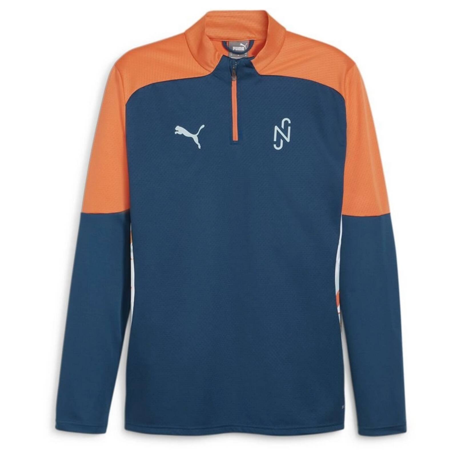 Bluza mska Puma NEYMAR JR CREATIVITY 1/4 ZIP niebieska 65895013