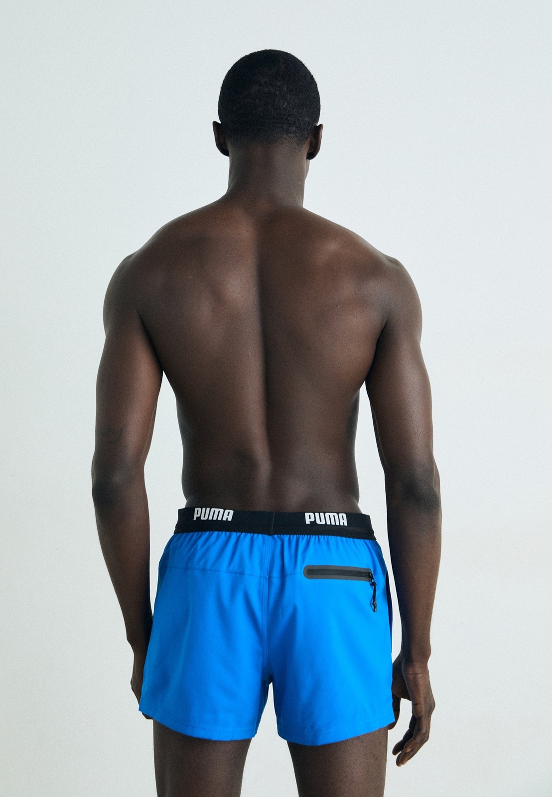 Kpielwki mskie Puma SWIM LOGO niebieskie 90765912