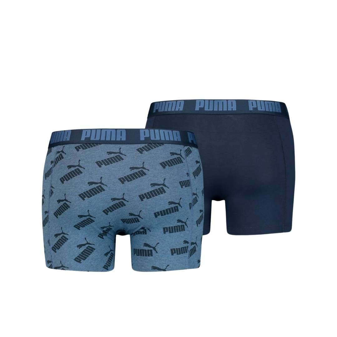 Bokserki mskie Puma AOP BOXER 2-PACK wielokolorowe 93505403