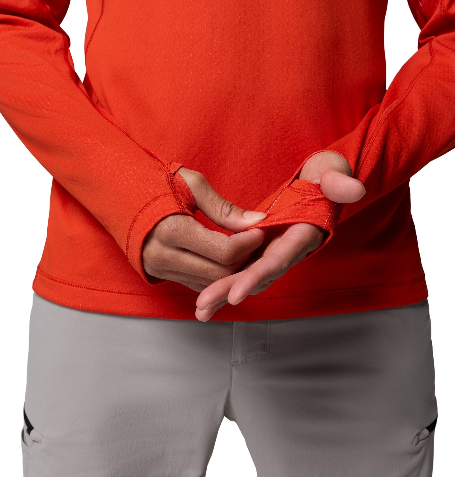 Longsleeve m�ski Columbia DRIVENTURE HALF ZIP czerwony 2136961845