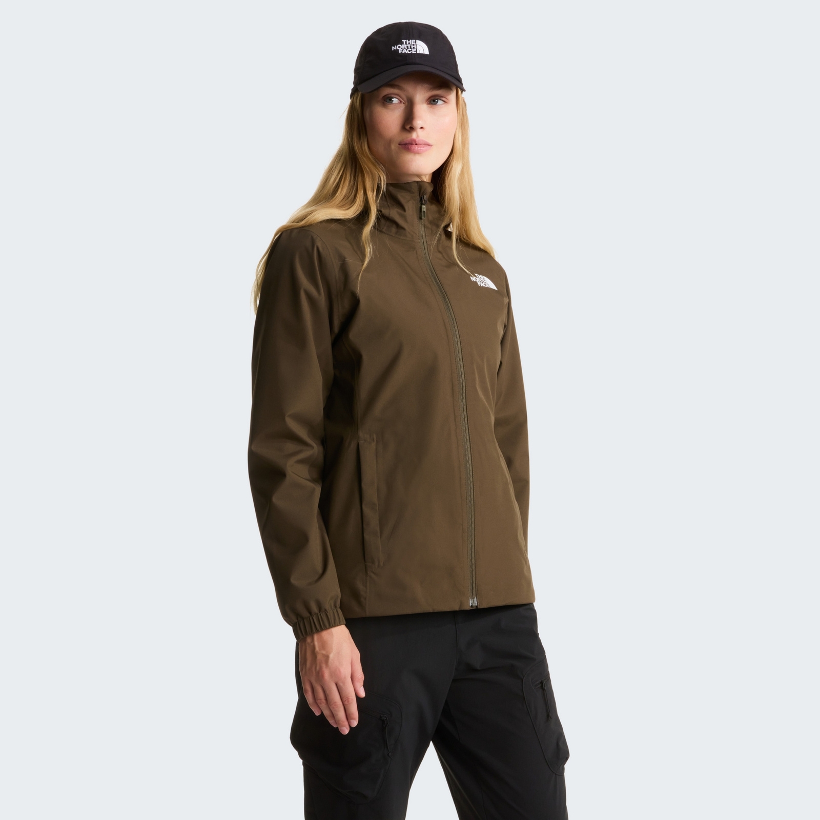 Kurtka wodoodporna damska The North Face QUEST zielona NF0A8G1221L