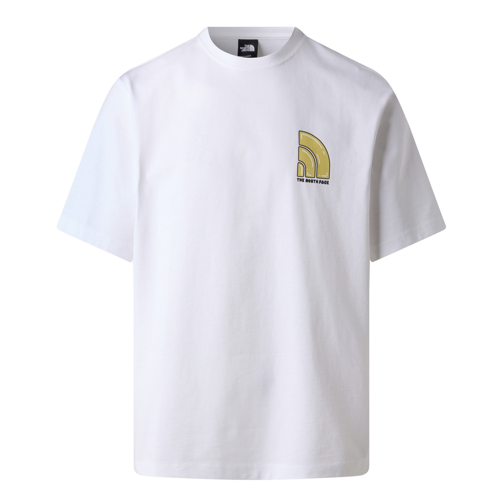 Koszulka unisex The North Face BUBBLE LOGO RELAXED biaa NF0A8F2RFN4