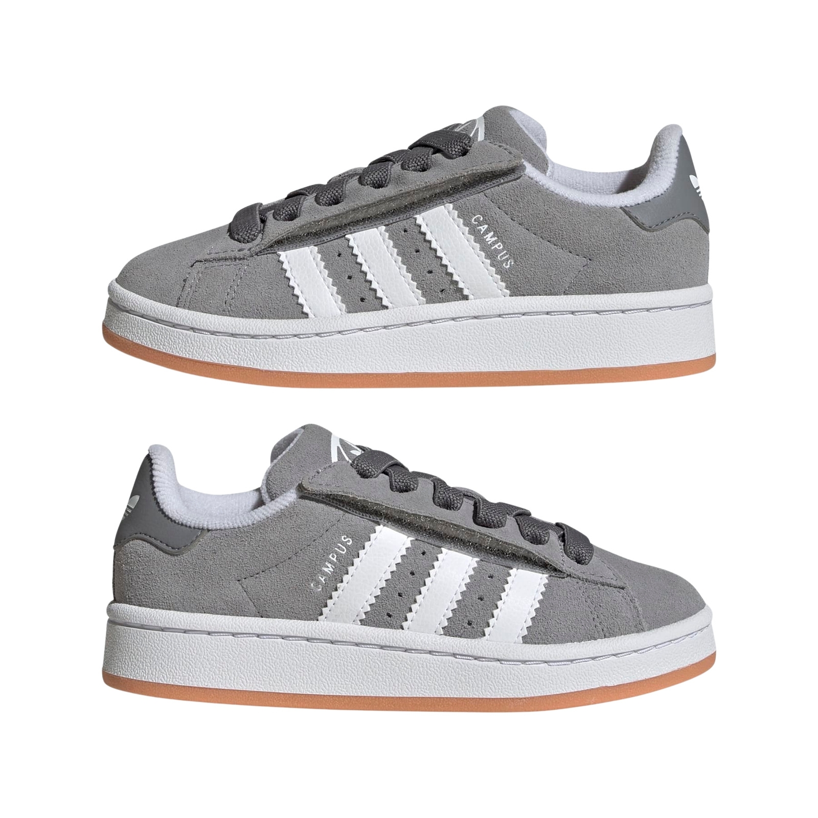 Buty sportowe dziecice adidas CAMPUS 00S szare JQ6384