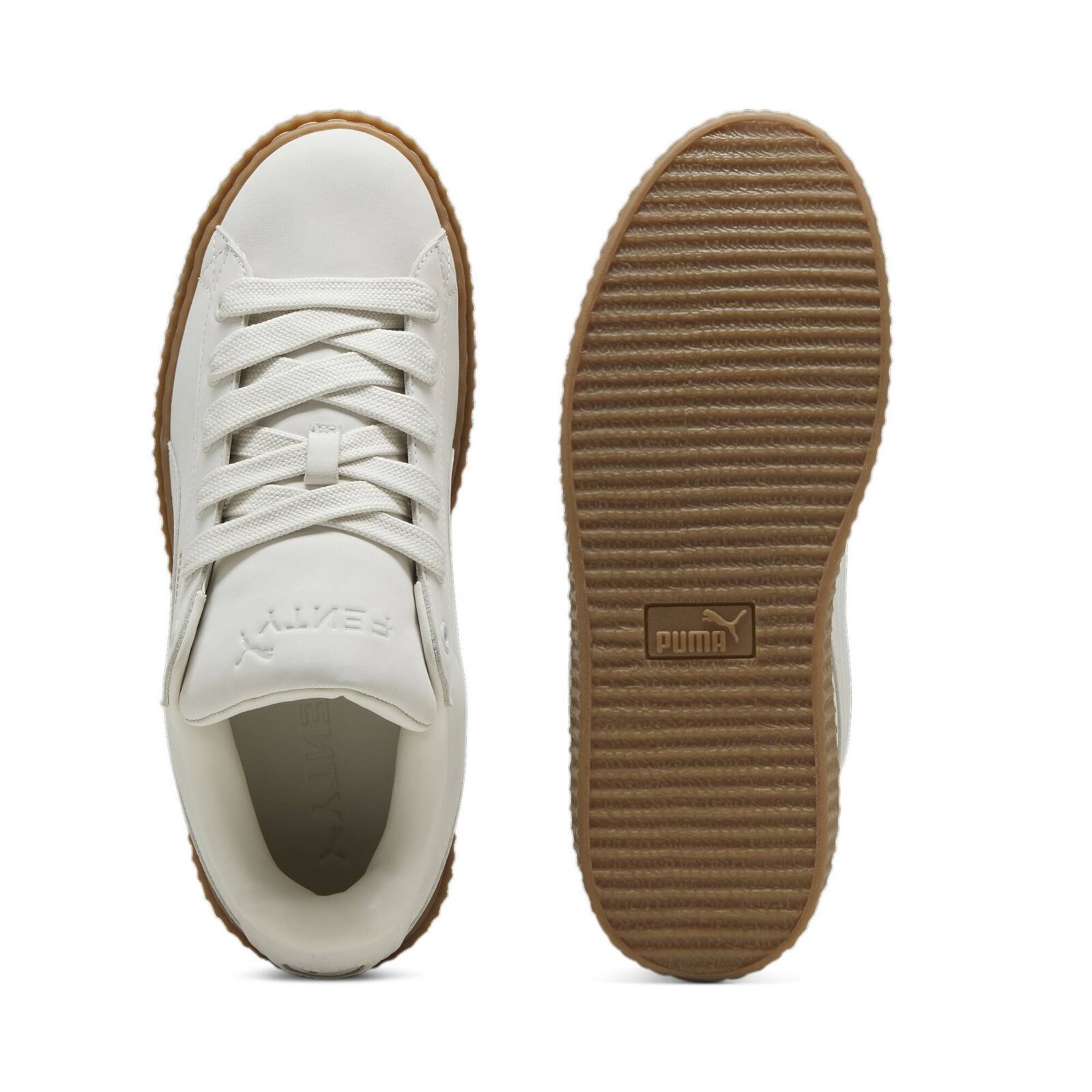 Buty sportowe damskie Puma CREEPER PHATTY NUBUCK beżowe 39681303