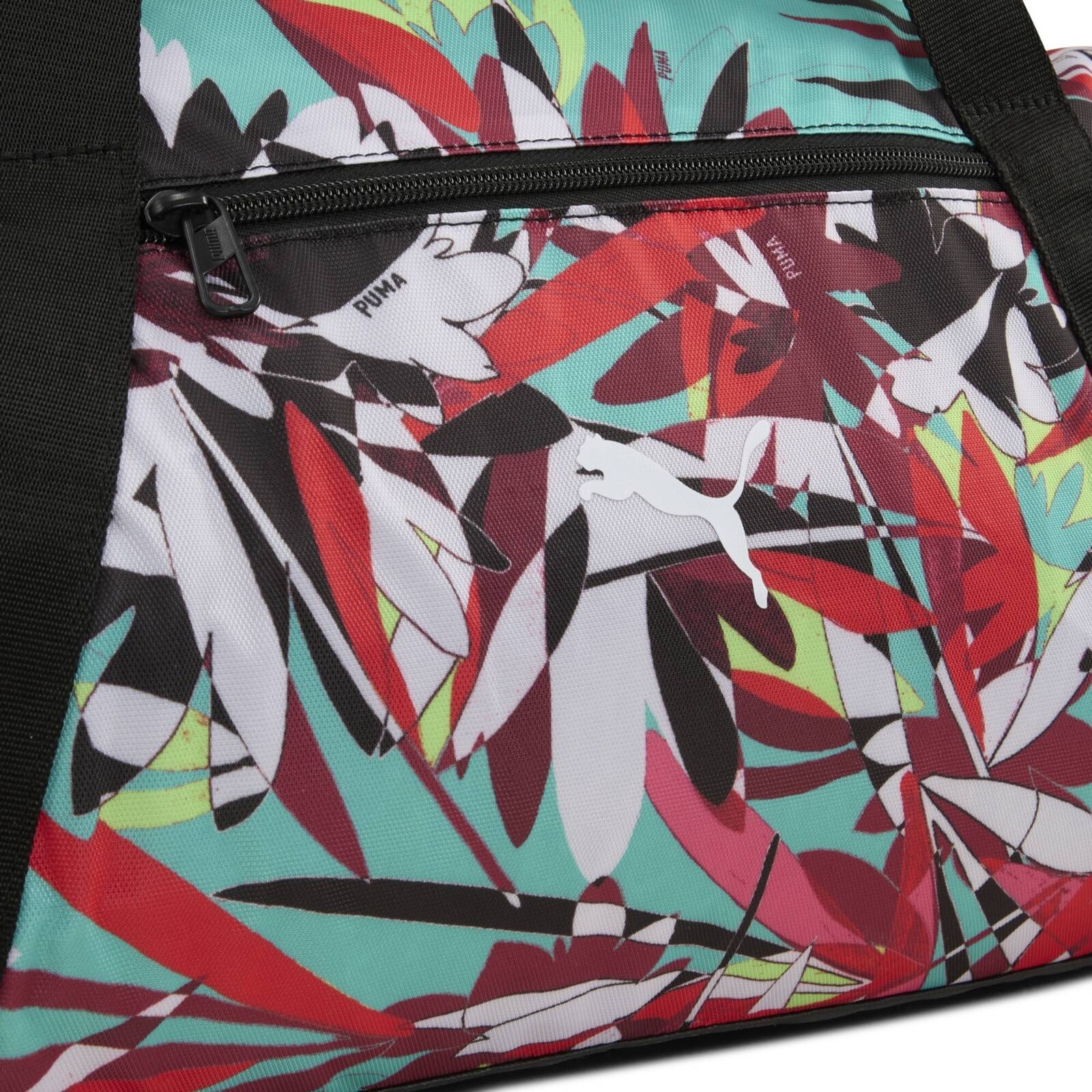 Torba sportowa damska Puma AT ESS TROPICAL SPORTS czarna 09135801