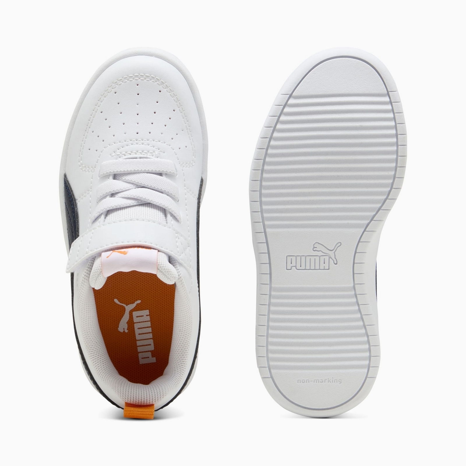 Buty sportowe dziecice Puma RICKIE AC+ PS biae 38583640