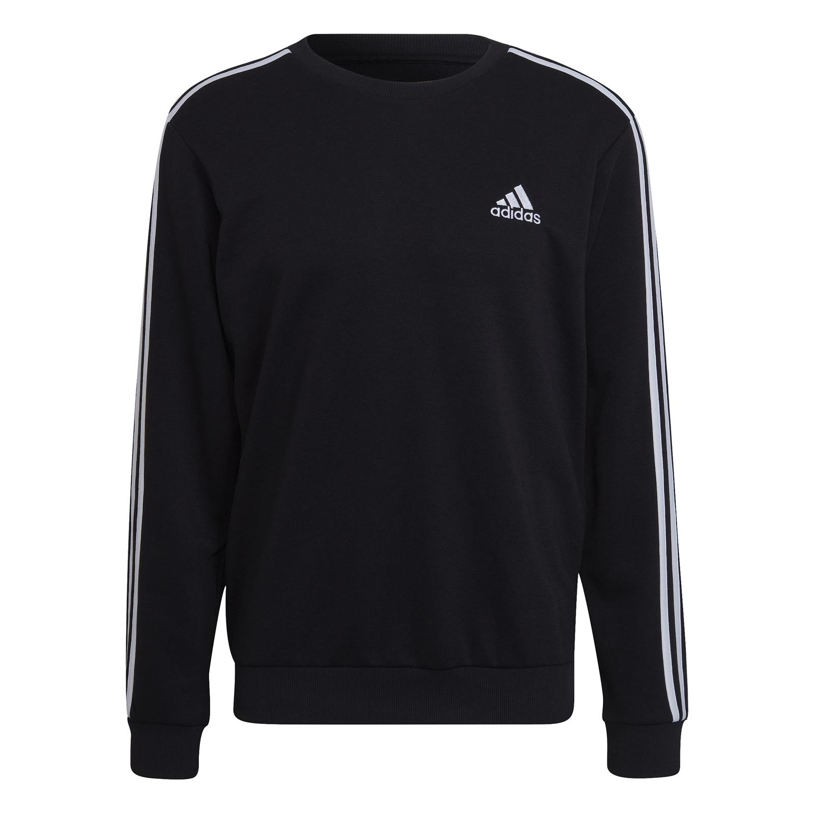 Bluza mska adidas ESSENTIALS FRENCH TERRY 3-STRIPES czarna GK9078