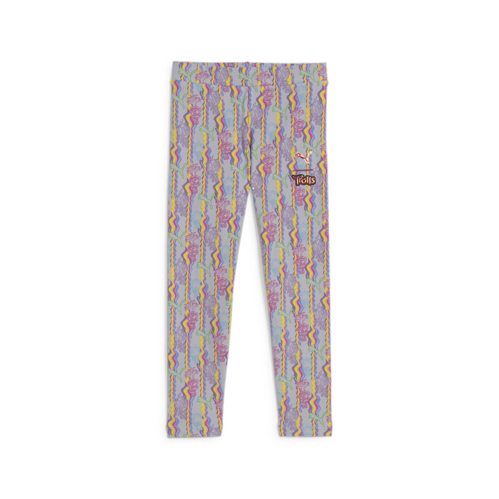 Legginsy dziewczce Puma X TROLLS AOP wielokolorowe 62485663