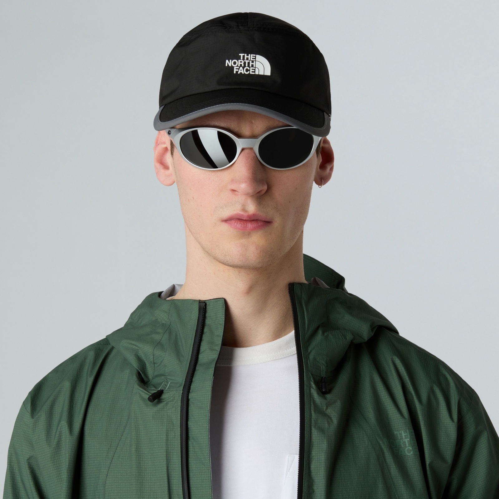 Czapka z daszkiem unisex The North Face ANTORA RAIN czarna NF0A8A28WOO