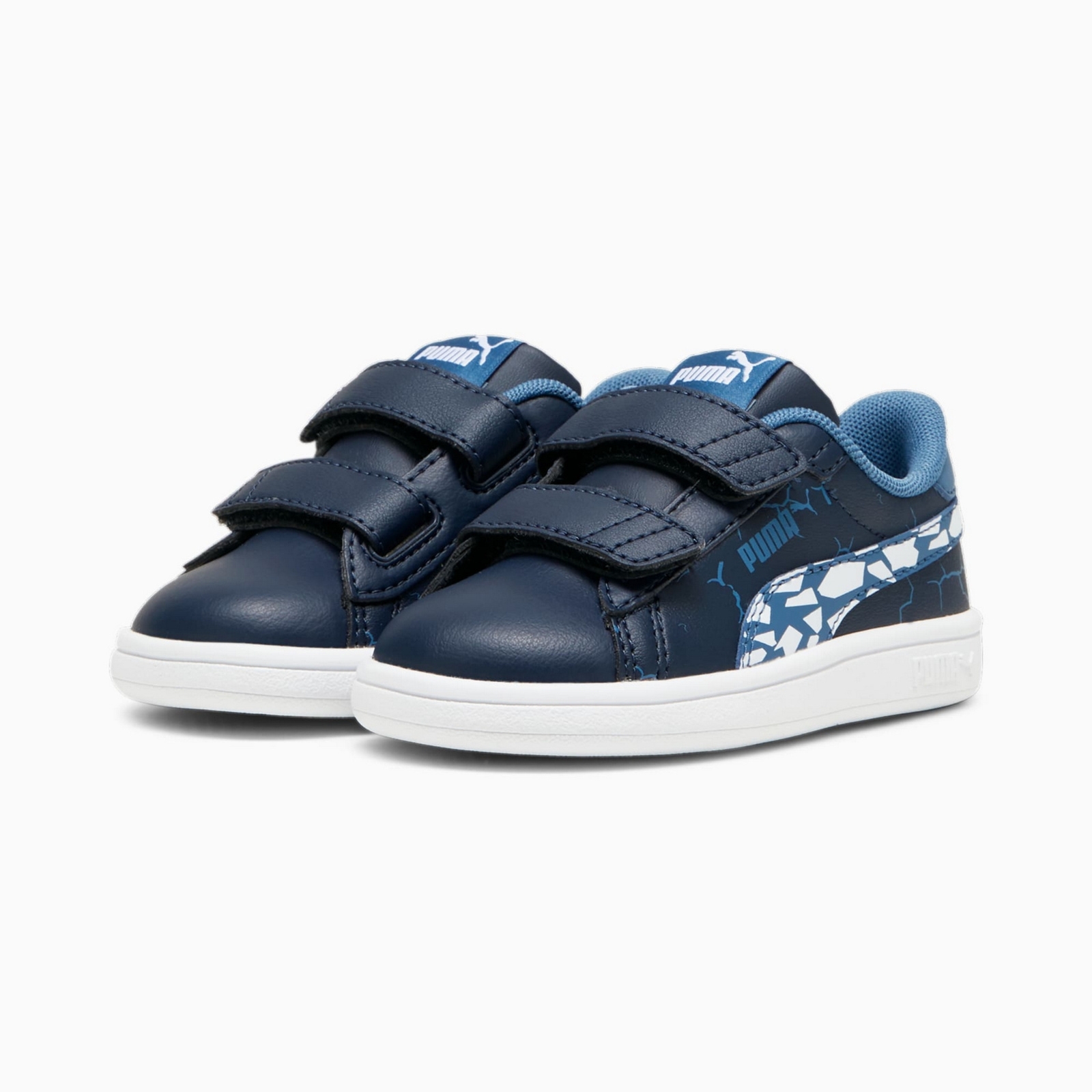 Buty sportowe dzieci�ce Puma SMASH 3.0 L ICY MONSTER V INF granatowe 39799002