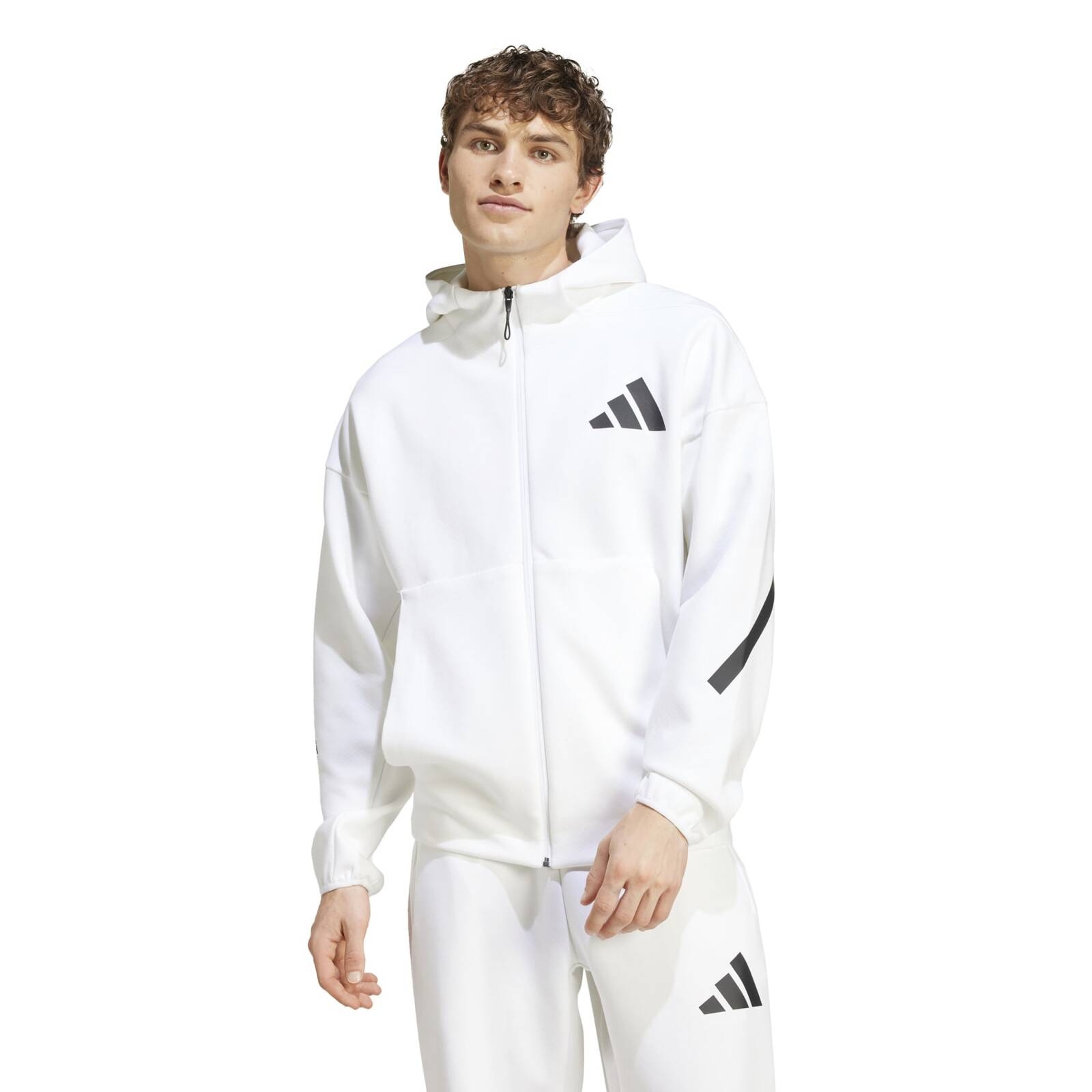 Bluza z kapturem mska adidas Z.N.E. biaa JF2443