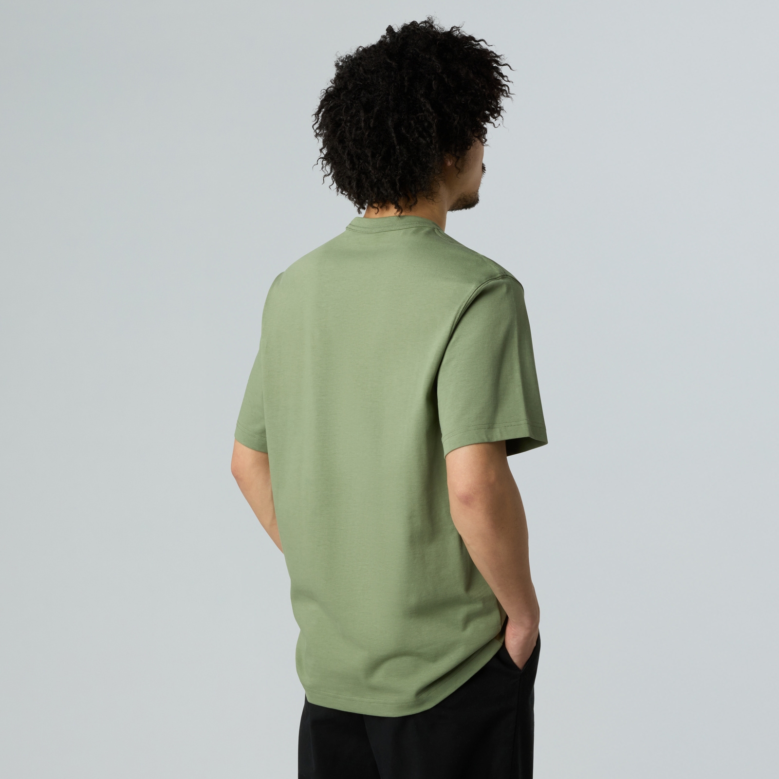 Koszulka męska The North Face DOME RELAXED POCKET zielona NF0A8DYPBO9