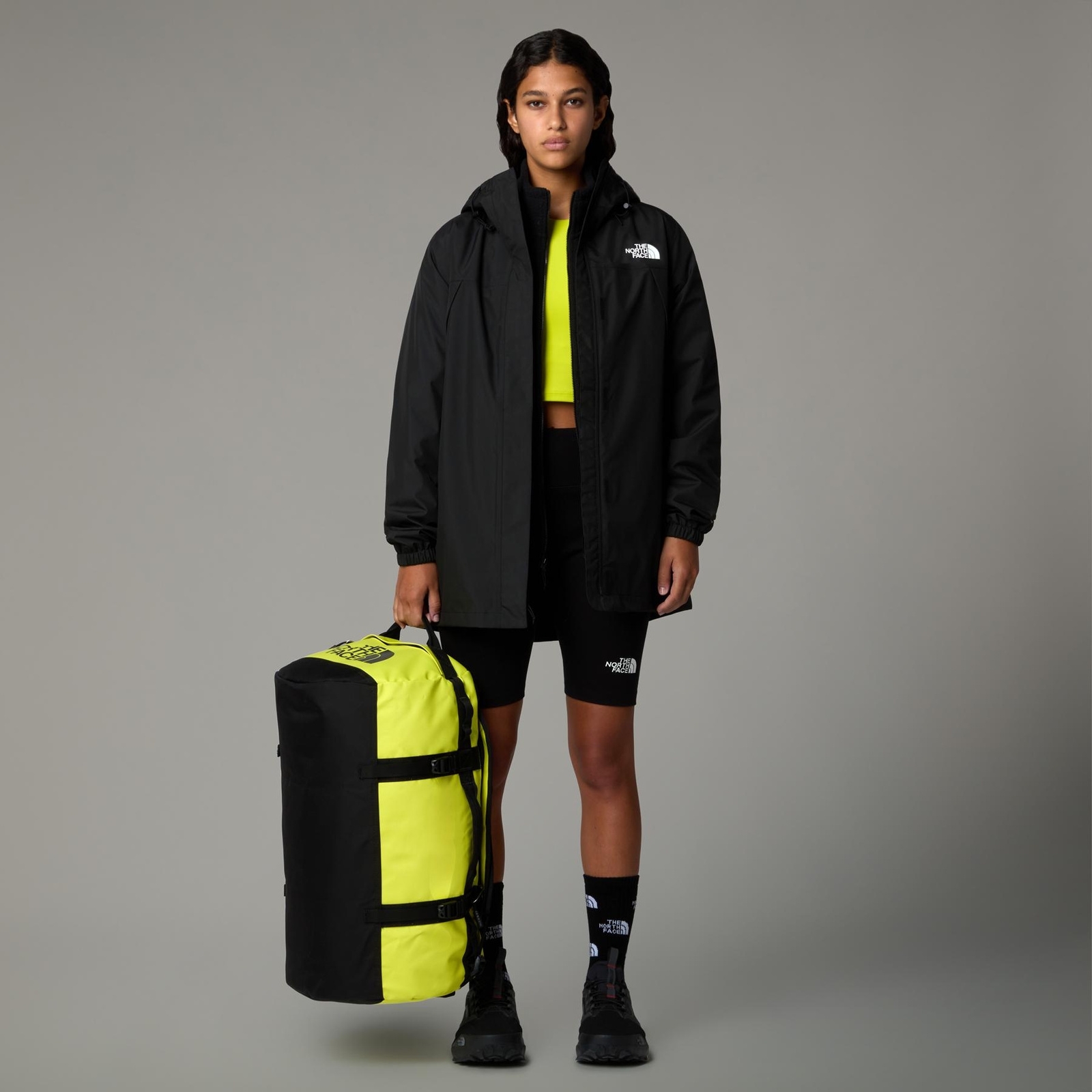 Parka wodoodporna damska The North Face ANTORA czarna NF0A8BKCJK3