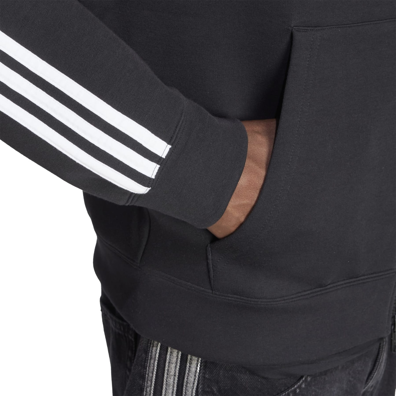Bluza z kapturem mska adidas SPACER czarna JX1507