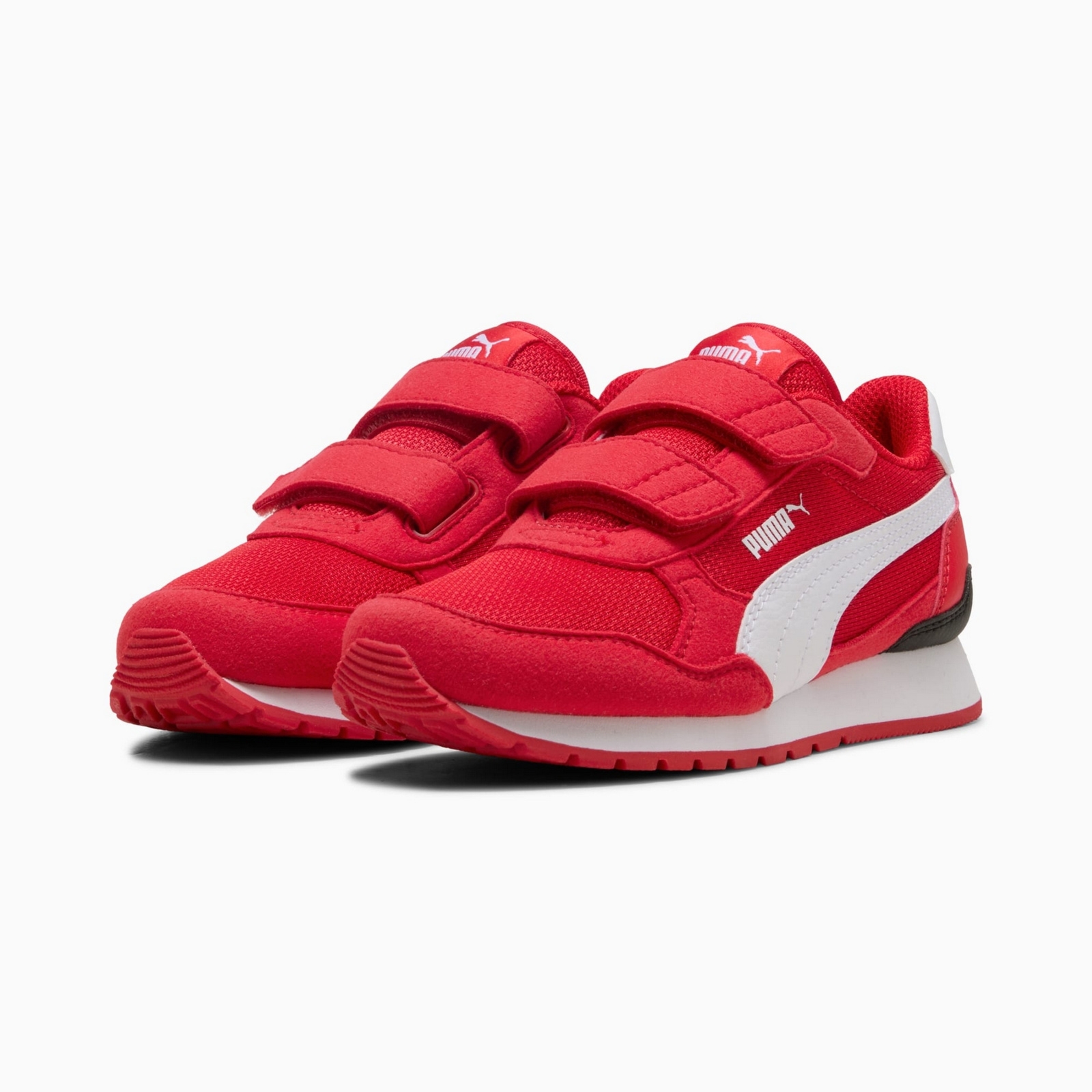 Buty sportowe dziecięce Puma ST RUNNER V4 MESH V PS czerwone 39987717