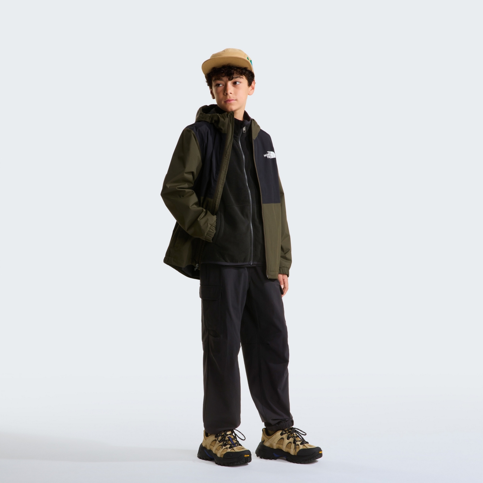 Polar dzieci�cy The North Face GLACIER FZ czarny NF0A8F8AJK3