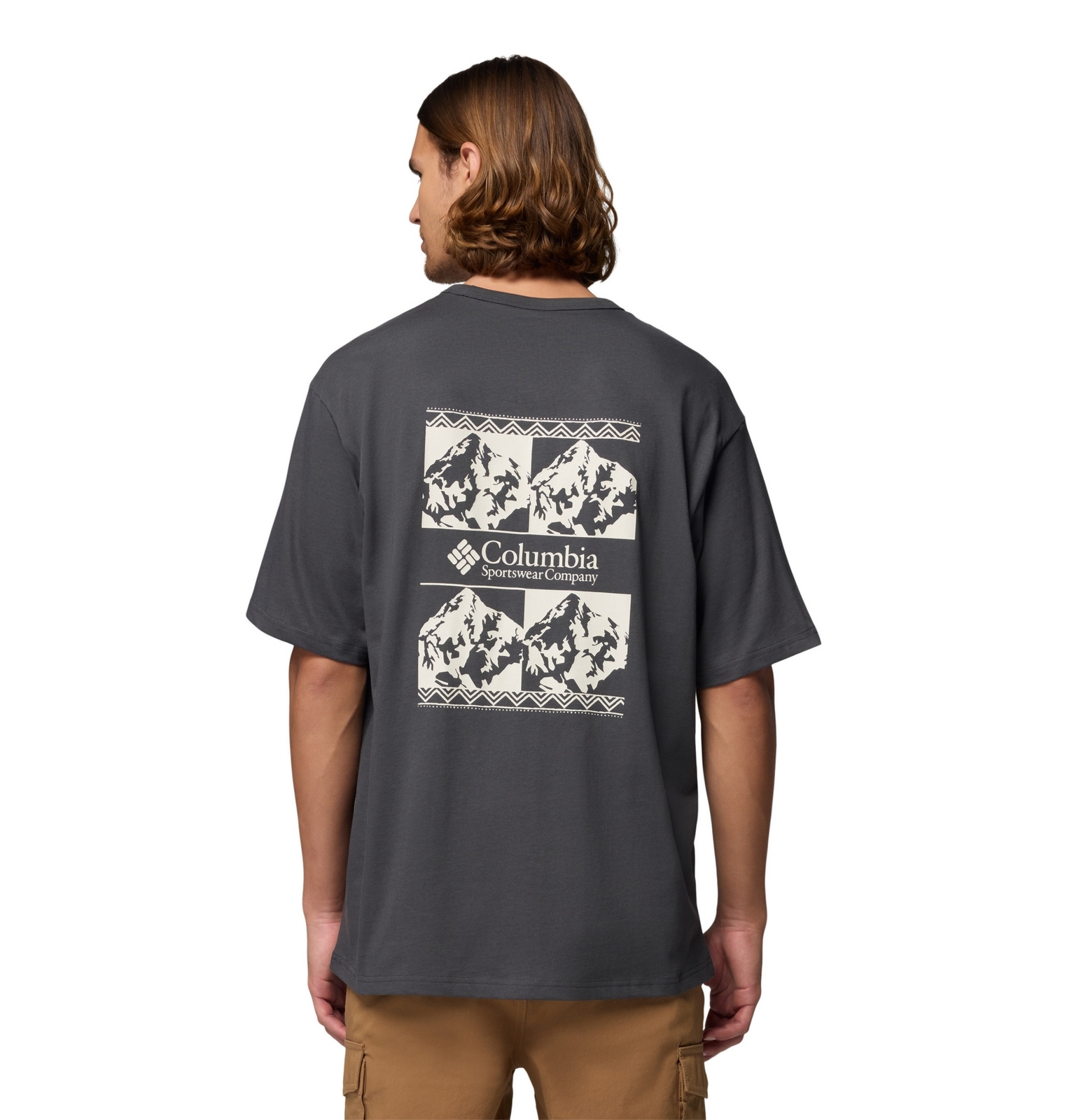 Koszulka m�ska Columbia CSC HEAVYWEIGHT ICONIC szara 2155061013