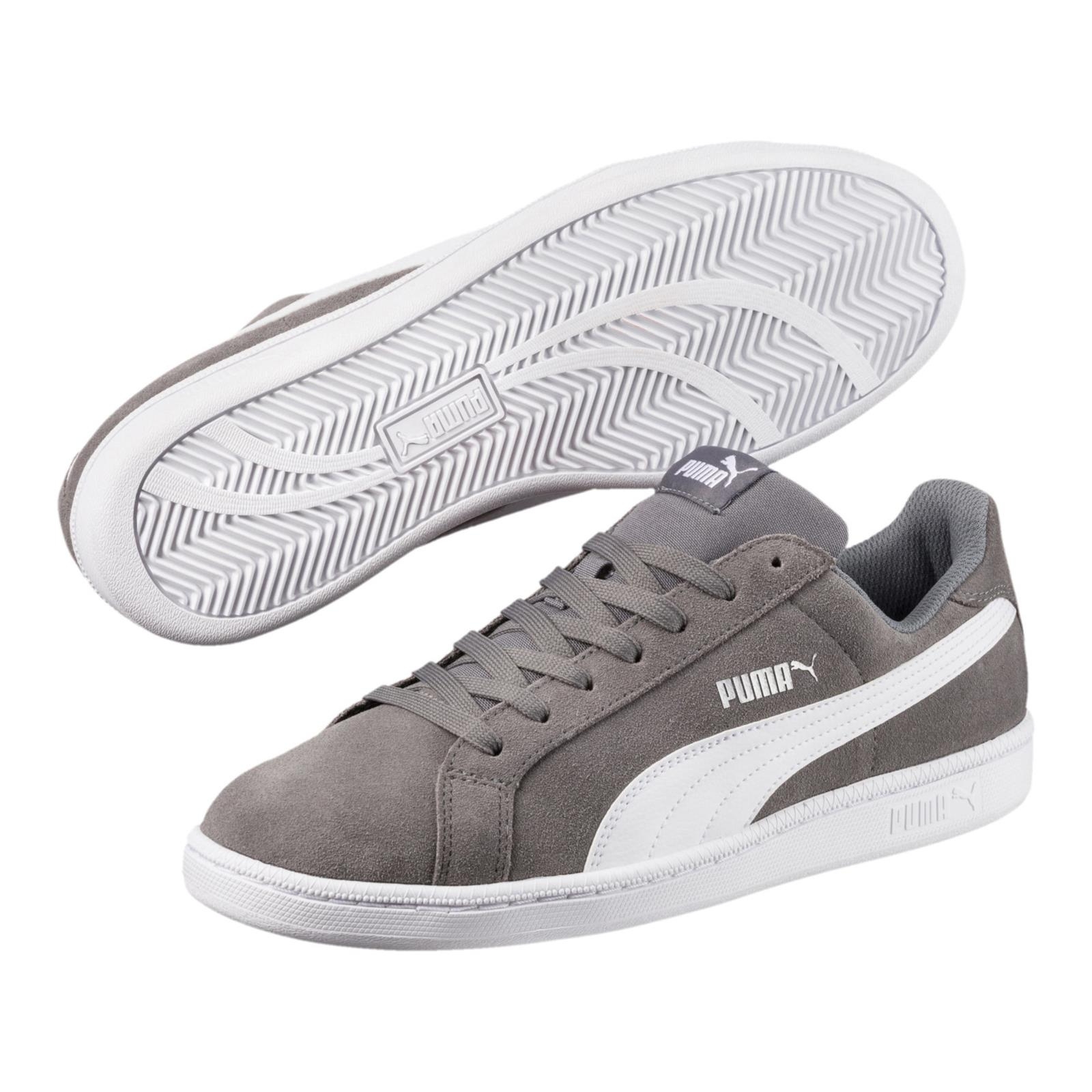Buty sportowe mskie Puma Core Smash Sd szare 36173024