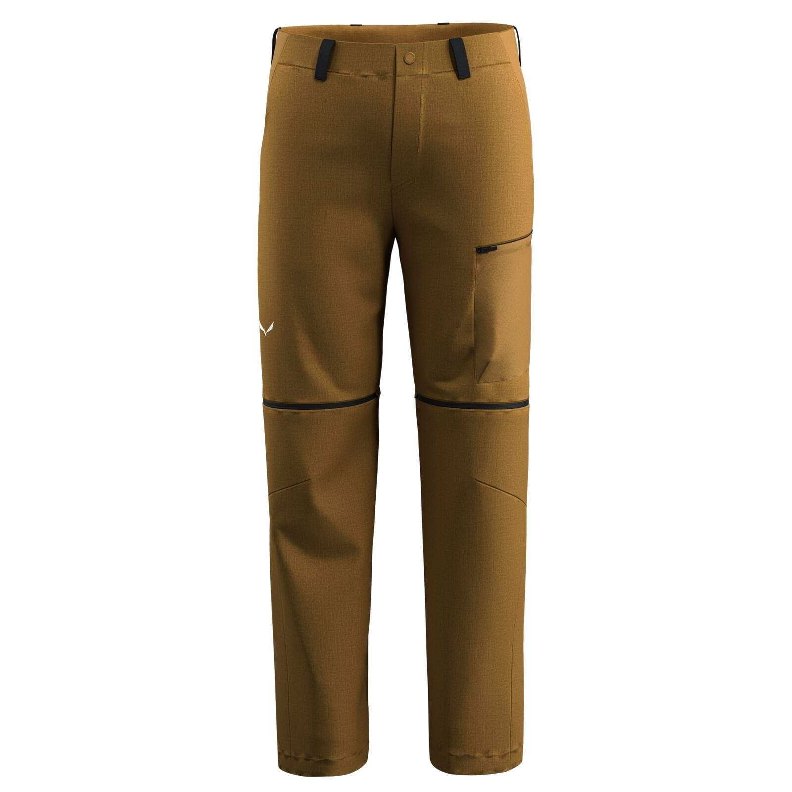 Spodnie trekkingowe mskie Salewa PUEZ HEMP brzowe 00-0000028870_7020