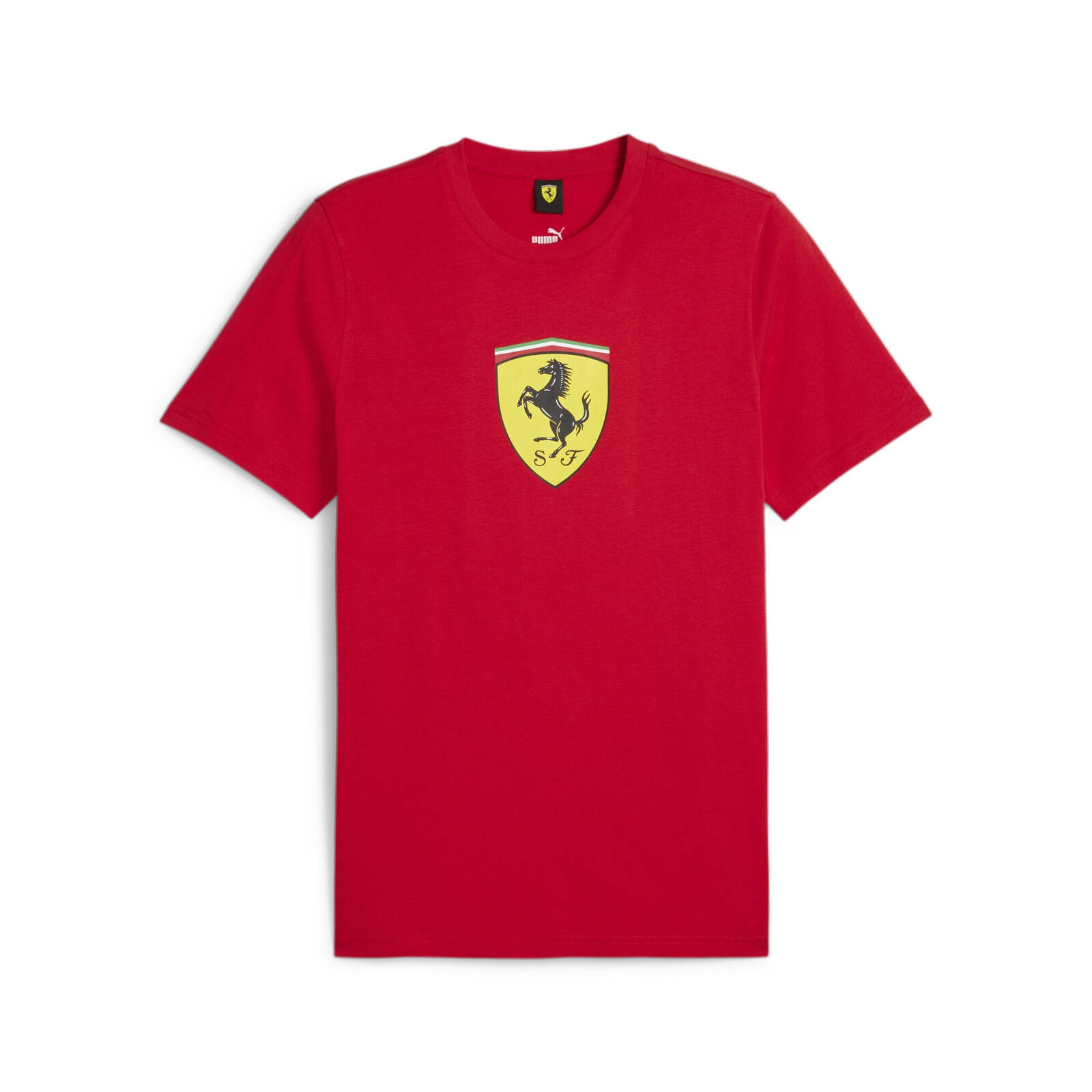 Koszulka mska Puma FERRARI RACE BIG SHIELD czerwona 62380502